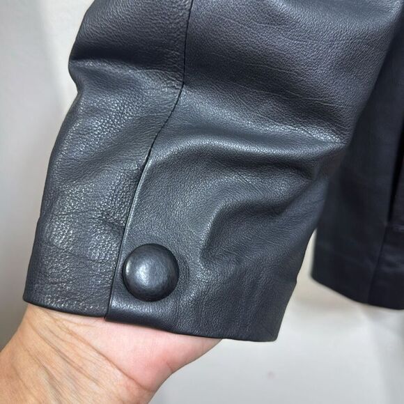 (E1) CAMOSCIO COLOMBIA, pure leather jackets, women's size L - Picture 5 of 13